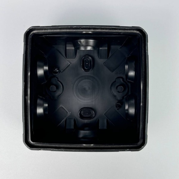 Коробка розподільча СКІМ K85B 88х88х52 чорна IP65 ( B1102007 ) - фото №4