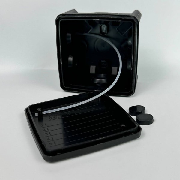 Коробка розподільча СКІМ K85B 88х88х52 чорна IP65 ( B1102007 ) - фото №5