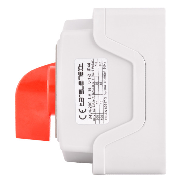 Корпусный пакетный переключатель E.Next LK25/3.323-ОВ/45 3p 1-0-2 25А IP44 (8434-200) - фото №1