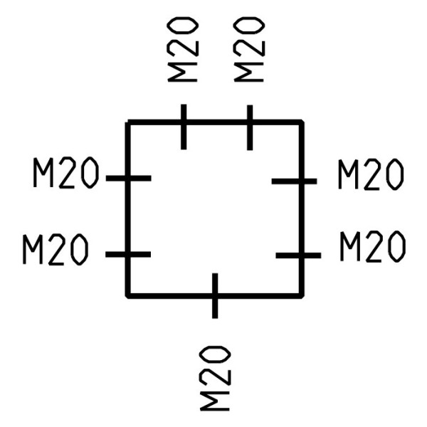 Клеммная коробка Spelsberg Abox 025-25² (sp80240701) IP65 с клеммником - фото №11