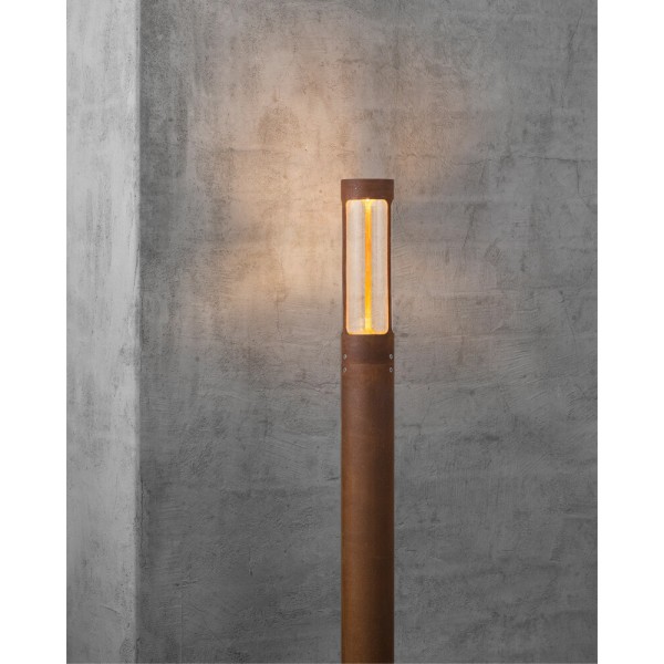 Вуличний світильник Nordlux 77499938 Helix GU10 1x8W IP44 іржа - фото №1