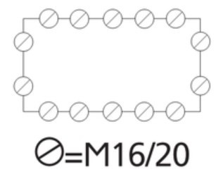 Коробка разветвительная Spelsberg PS 1809-6-o (sp11041001) IP66 с гладкими стенками - фото №4