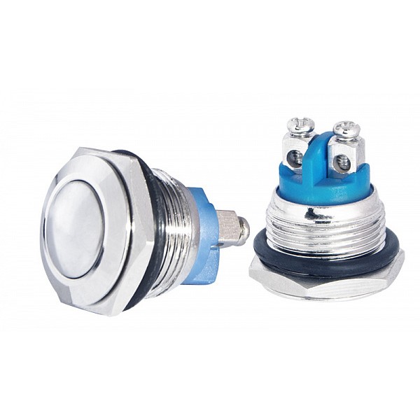 Металева кнопка Аско-Укрем TY 16-231A Scr 1NO (A0140010085) - фото №1