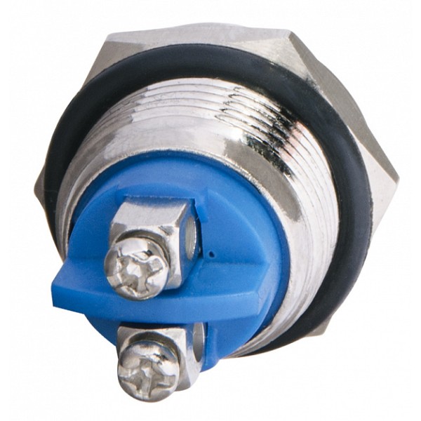 Металева кнопка Аско-Укрем TY 16-231A Scr 1NO (A0140010085) - фото №2