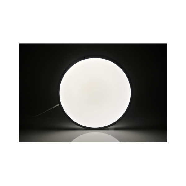 Світильник стельовий Goldlux 314925 Kern Led 1x24W 4000K 2500Lm IP20 BK - фото №2