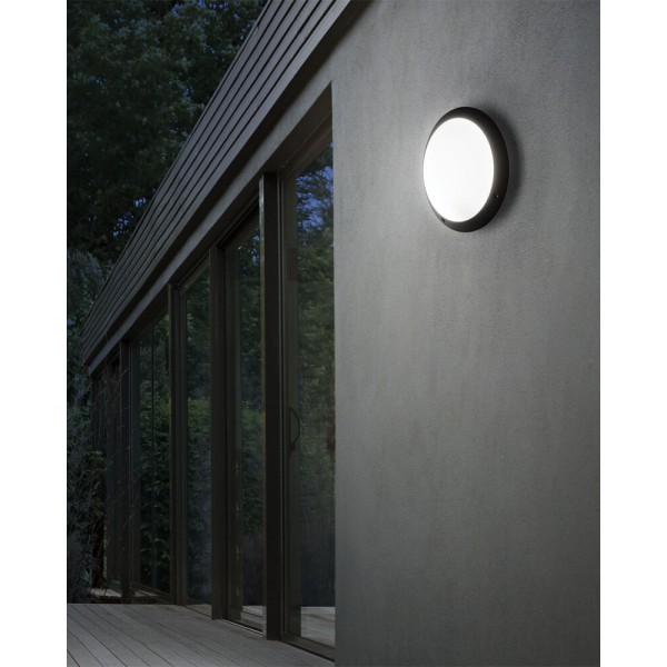 Уличный светильник Ideal Lux 96674 Polar E27 1x23W IP66 черный - фото №1