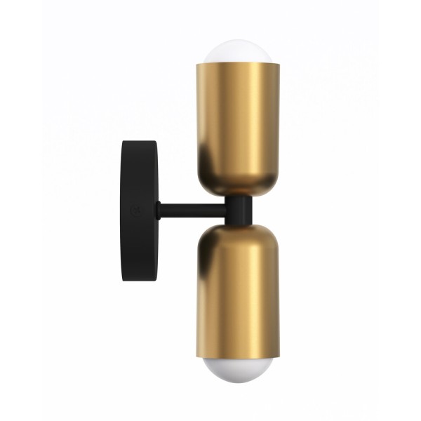 Бра, настінний світильник Pikart 35639-3 E14 2x7W IP20 латунний - фото №2