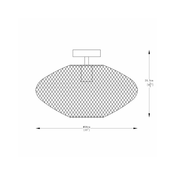 Люстра Zuma Line A8130 Orion E27 1x40W IP20 Чорна - фото №1