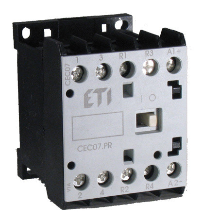 Миниатюрный контактор ETI 004641062 CEC 09.10-24V-50/60Hz (9A; 4kW; AC3)