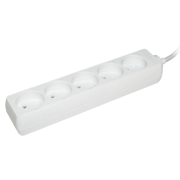 Подовжувач UEC STANDART П5 5 місць 2Р/3 метри 2х0.75мм2 10А/250В