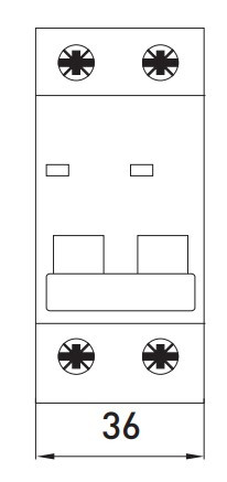 Модульный автоматический выключатель E.Next e.mcb.stand.60.2.C10 2р 10А C (s002116) - фото №5