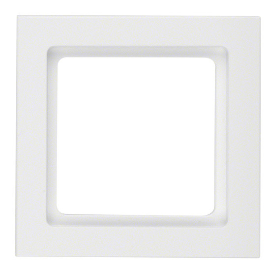 Рамка 1-местная полярная белизна Berker Q.3
