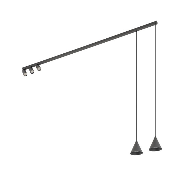 Подвесной светильник, люстра Nowodvorski 11472 Fourty V GU10 5x10W IP20 темно-серый - фото №4