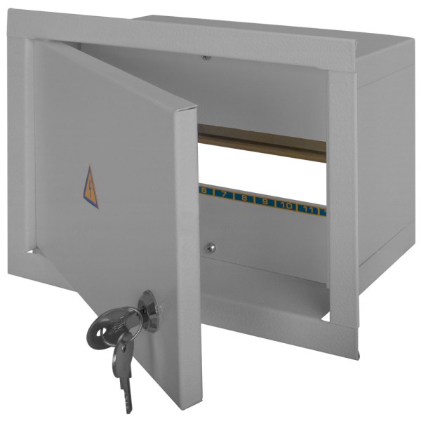 Металевий корпус E.Next e.mbox.stand.w.12.z 12 модулів вбудований (s0100021)