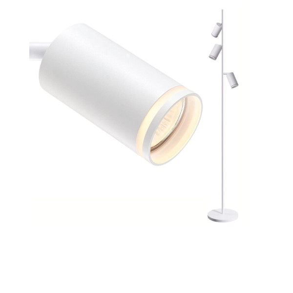 Торшер Goldlux 328182 Paris GU10 3x12W IP20 Белый - фото №1