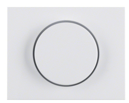 Накладка для поворотного світлорегулятора полярна білизна Berker K.1