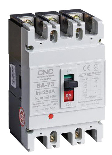 Автоматичний вимикач CNC ВА-73 200А 3Р 380В 40кА (Б00027624)