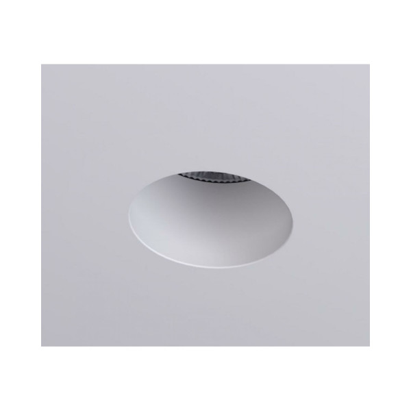 Гіпсовий точковий врізний світильник Kloodi KD-GIPS SQ80 H50 GU10 1x10W IP20 Wh - фото №1