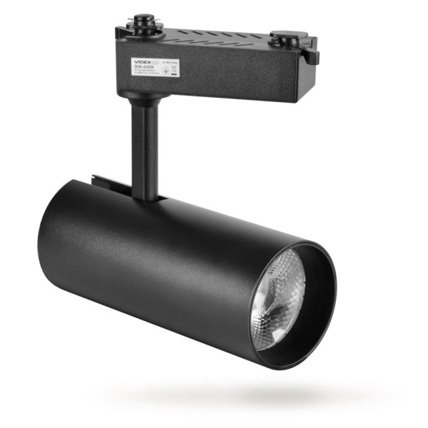 Трековий LED світильник Videx 30Вт 4100K (VL-TR04-304B) чорний - фото №3