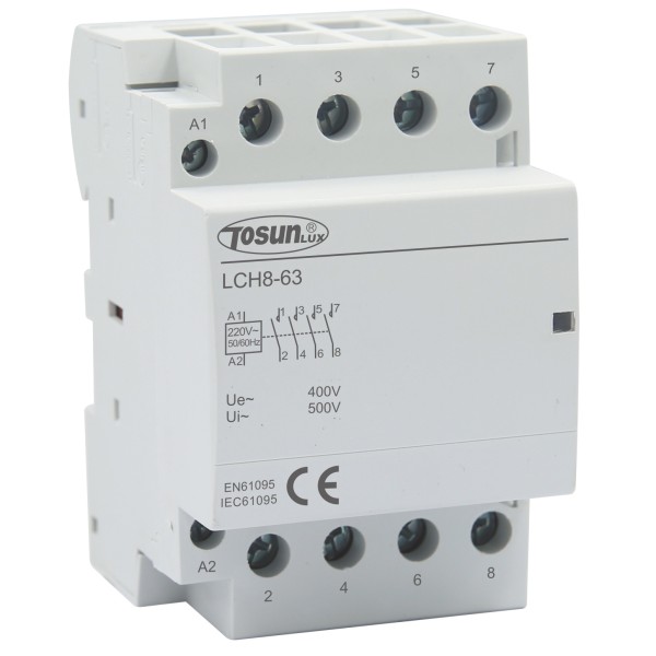 Модульный контактор TOSUNlux LCH8-63 4NO 4P 63A (6940151020264)