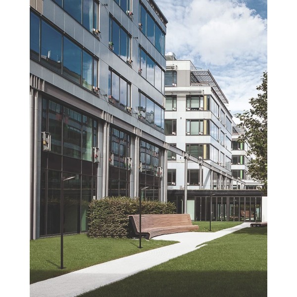 Вуличний світильник Nowodvorski 9420 Pathway LED 1x24W 3000K 2200Lm IP44 чорний - фото №1