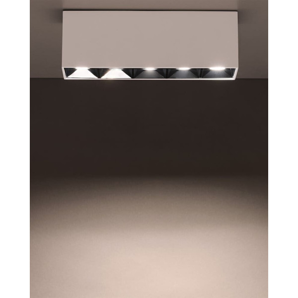 Точечный светильник Nowodvorski 10052 Midi Led 1x20w 4000K 1800Lm IP20 Белый - фото №1