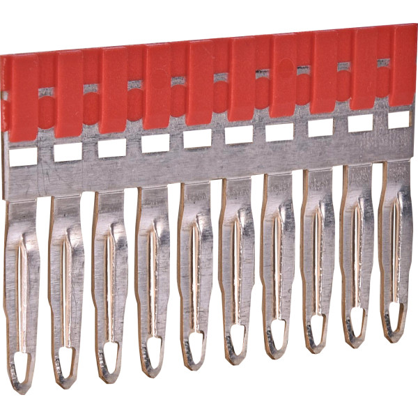 Втычная 10P перемычка ETI 3903024 ESC-PTP2/10/R для ESC-CBC.2 c красной изоляцией