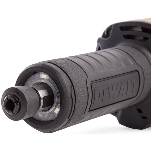 Безщіткова акумуляторна шліфувальна машина DeWALT DCG426N 18В - фото №3