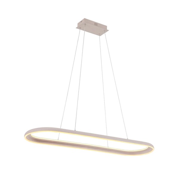 Люстра Goldlux 338037 Cashmere LED 1x80W 4000K 10500Lm IP20 бежевая - фото №4