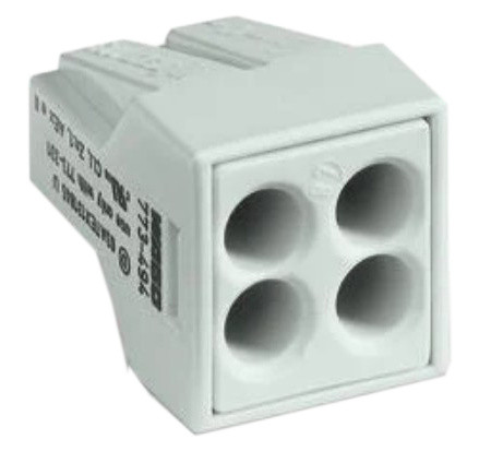 Клемма Wago 773-494 на 4 проводов EExe