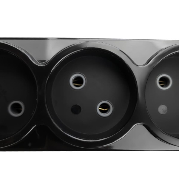 Подовжувач Violux 2р 3м без заземлення з вимикачем чорний ( 920382 ) - фото №2