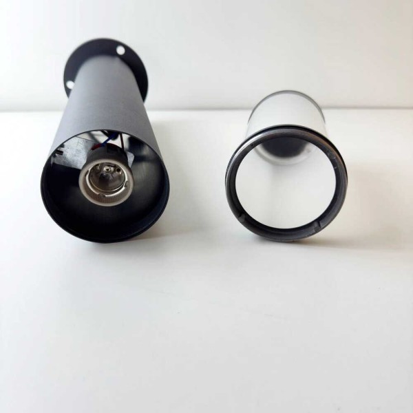 Светильник фасадный Violux CORSO-60 40Вт E27 IP44 черный ( 500280 ) - фото №4