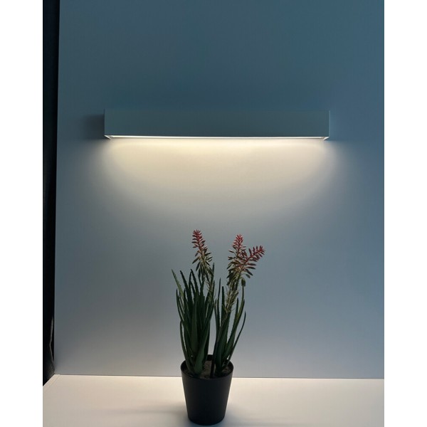 Бра, настенный светильник Nowodvorski 7568 Straight Wall LED T8LED 1x11W 3000K 1700Lm IP20 белый - фото №1