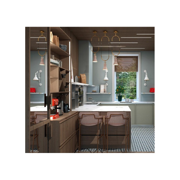 Підвісний світильник, люстра Pikart 13169-4 ARCH 1U - фото №2