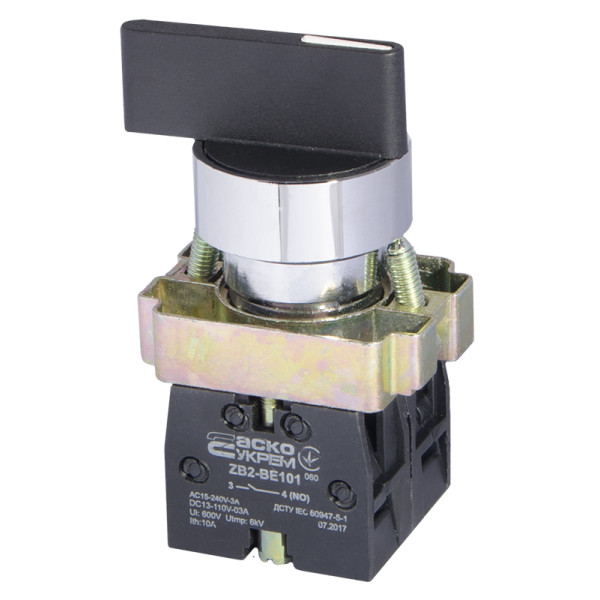 Перемикач Аско-Укрем XB2-BJ33 (I-0-II) (A0140010007)