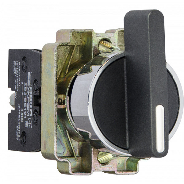 Перемикач Аско-Укрем XB2-BJ33 (I-0-II) (A0140010007) - фото №4