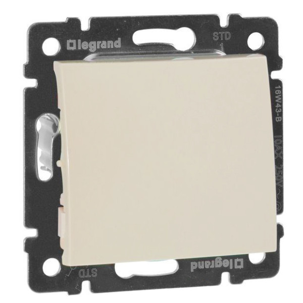 Механизм 1-кл. выключателя Valena слоновая кость