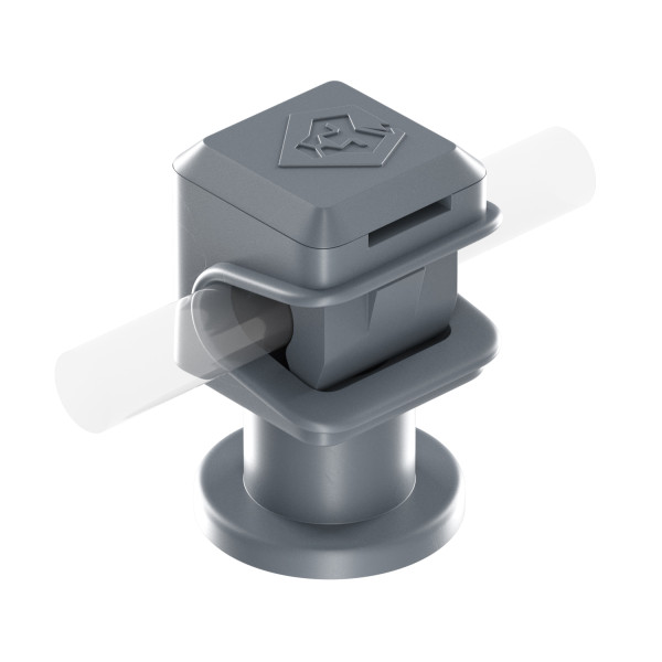 Держатель Leo Lightman Сlip М6 Pa серый (301069)