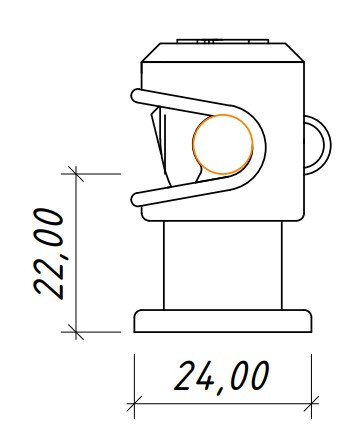 Держатель Leo Lightman Сlip М6 Pa серый (301069) - фото №4