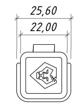 Держатель Leo Lightman Сlip М6 Pa серый (301069) - фото №5