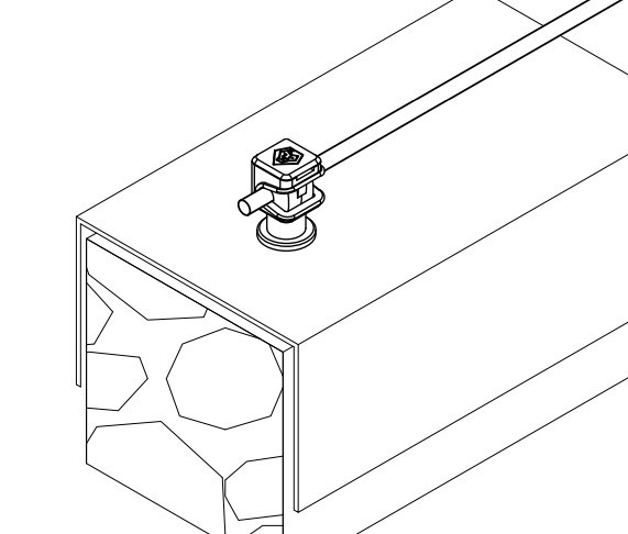 Держатель Leo Lightman Сlip М6 Pa серый (301069) - фото №6