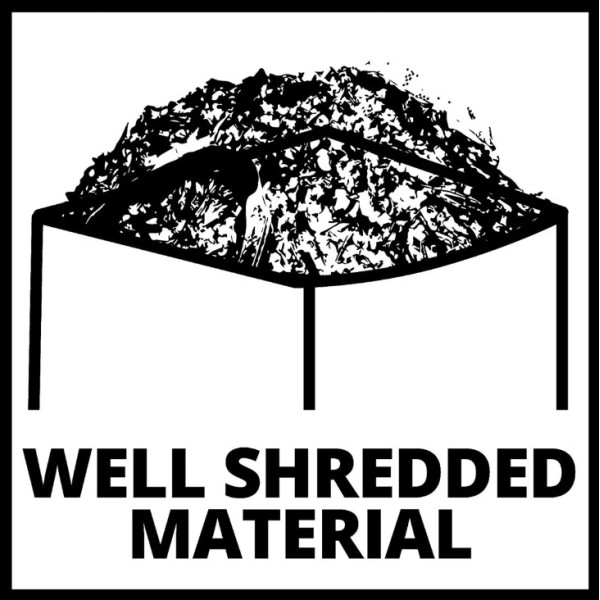 Садовий подрібнювач Einhell 3430330 GC-KS 2540 Ø40мм 2000Вт з ножовим валом - фото №6