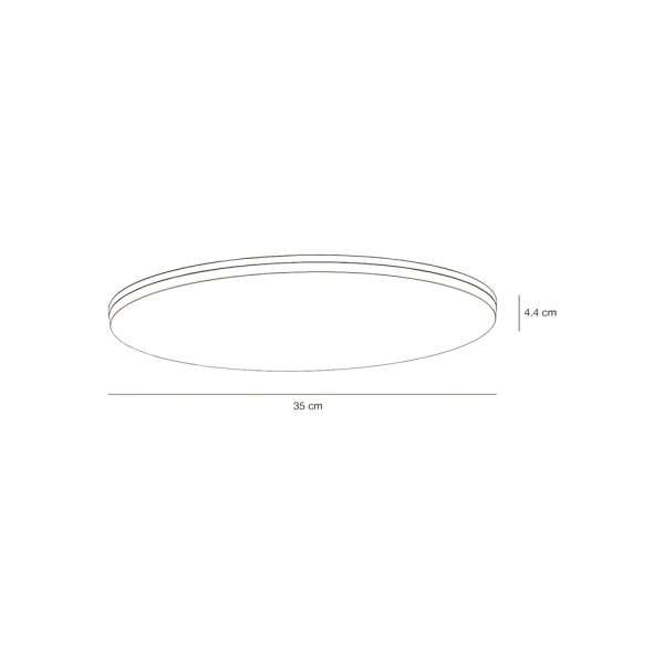 Потолочный светильник Nordlux 2310146001 Vic LED 1x32W 3000K 3200Lm IP21 белый - фото №2