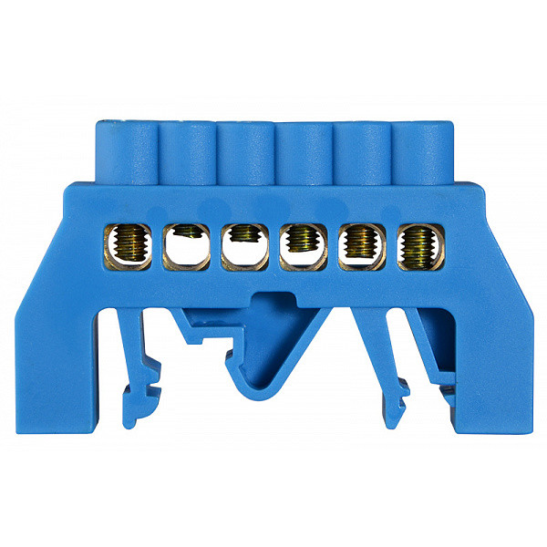 Нульова шина Аско-Укрем ВС-3А на 6 отворів (A0150120054) - фото №1