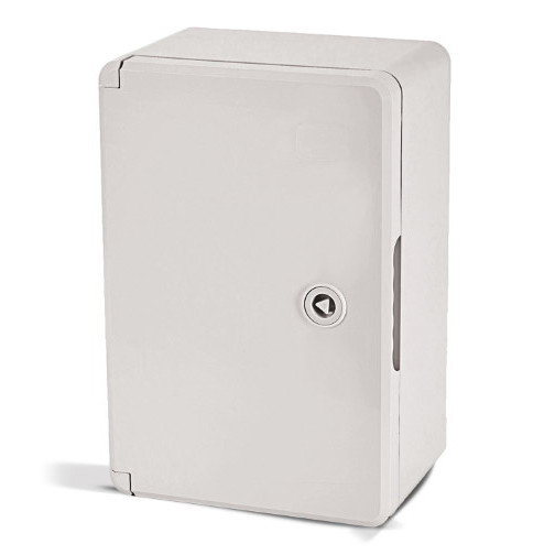 Ударопрочный шкаф ADAL PANO MD9001 200х300х130мм ABS с монтажной панелью IP65