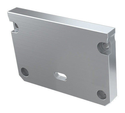 Заглушка Lumines для типа ILEDO с отверстием серебро - фото №1