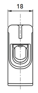 Клема Promfactor FT 1Р Cu:2.5-50мм²/ Al:6-50 6-50мм² синя FT1050N - фото №1
