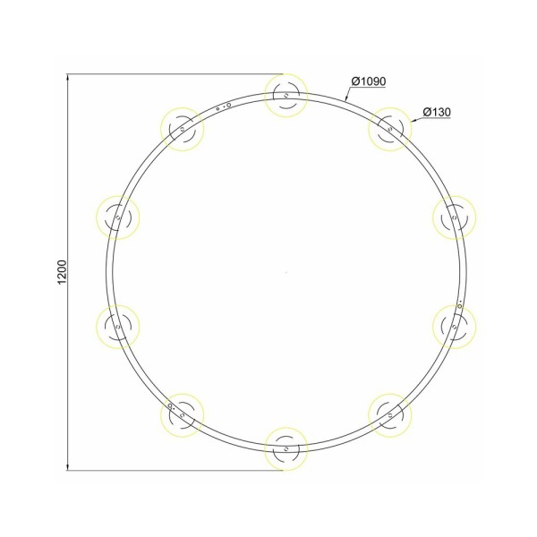 Люстра Imperium Light 71510100.05.01 Arin E14 10x60W IP20 Белая - фото №2