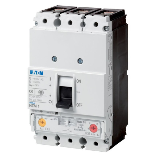 Силовой автомат Eaton NZMB1-M63 25кА 63A