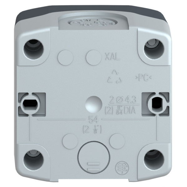 Кнопковий пост Schneider Electric XALD102 на 1 кнопку - фото №2